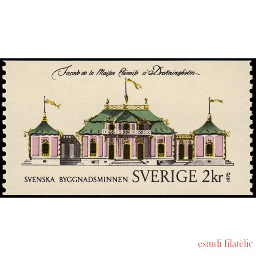 Suecia Sweden 662 1970 Palacio de Drottningholm MNH