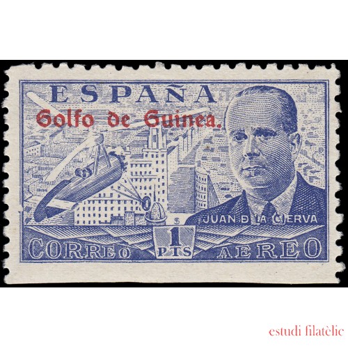 Guinea Española 268 1942 Juan de la Cierva MH 