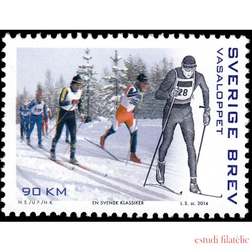 Suecia Sweden 2954 2014 Competición deportiva Clásicos deportivos suecos MNH