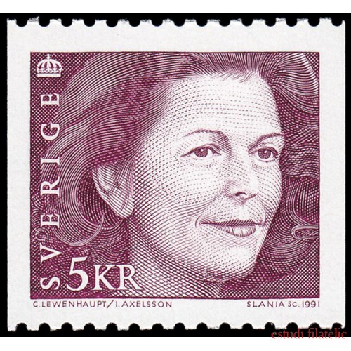 Suecia Sweden 1643 1991 Reina Silvia MNH