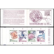 Suecia Sweden C1357 1986 Estocolmomanía 86 Exposición filatélica internacional Carnet MNH