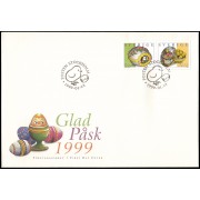 Suecia Sweden SPD FDC 2078/79 1999 Pascua Sobre primer día