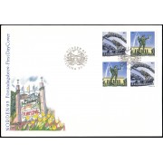 Suecia Sweden SPD FDC 1754/55 1993 Turismo entre países nórdicos Sobre primer día