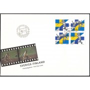 Suecia Sweden SPD FDC 1827/28 1994 Competición deportiva Finlandia-Suecia Sobre primer día