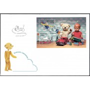 Suecia Sweden  SPD FDC F3013 2015 Europa Juguetes antiguos Sobre primer día