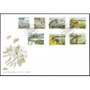 Suecia Sweden  SPD FDC 3020/26 2015 Fauna Abejas Sobre primer día