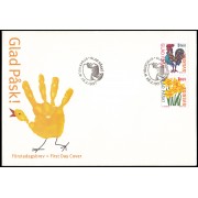 Suecia Sweden SPD FDC 1974/75 1997 Felices Pascuas Sobre primer día