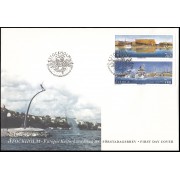 Suecia Sweden SPD FDC 2038/39 1998 Estocolmo Capital europea de la cultura 1998 Sobre primer día