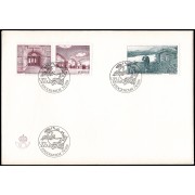 Suecia Sweden SPD FDC 838/40 1974 Centenario de la U.P.U. Sobre primer día