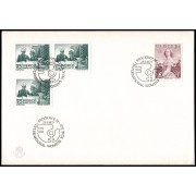 Suecia Sweden SPD FDC 871/72 1975 Año internacional de la mujer Sobre primer día