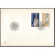 Suecia Sweden SPD FDC 923/24 1976 Europa Trabajos artesanales Sobre primer día