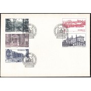 Suecia Sweden SPD FDC 1090/94 1980 Turismo Halsingland Sobre primer día