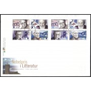 Suecia Sweden SPD FDC 2404/07  2004 Personalidades Premios Nobel de Literatura Irlandeses Sobre primer día