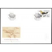 Suecia Sweden SPD FDC 2445 2005 Fauna Pájaro Sobre primer día