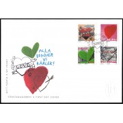 Suecia Sweden SPD FDC 2498/01 2006 San Valentín Mi corazón Sobre primer día