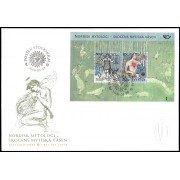 Suecia Sweden  SPD FDC HB31 2006 Mitología nórdica Sobre primer día