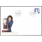 Suecia Sweden SPD FDC 2570 2007 Reina Silvia Sobre primer día