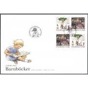 Suecia Sweden SPD FDC 2715/16 2010 Europa Libros infantiles Sobre primer día