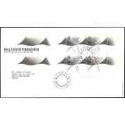 Gran Bretaña HB 8 1999 SPD FDC Cronómetro del milenio Philatelic Bureau Sobre primer día