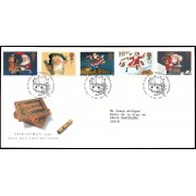 Gran Bretaña 2002/06 1997 SPD FDC Navidad 150 aniv. de Christmas Cracker Philatelic Bureau Sobre primer día