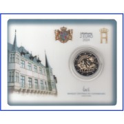 Luxemburgo 2024 Cartera Oficial Coin Card 2 € conmemorativos Guillermo II