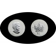 Canadá 2012 5$ Onza de plata Maple Leaf Elisabeth II silver ag