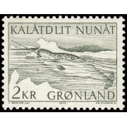 Groenlandia 80 1975 Fauna Narval MNH