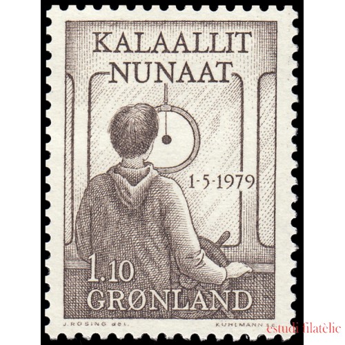 Groenlandia 103 1979 Autogobierno MNH