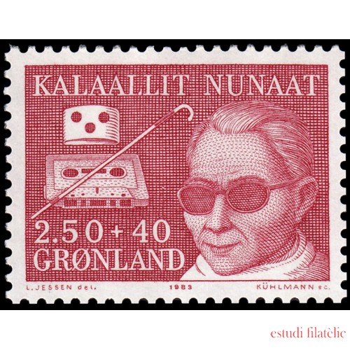 Groenlandia 130 1983 Ayuda a personas discapacitadas MNH