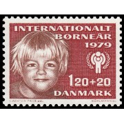 Dinamarca  Denmark 677 1979 Año internacional de la infancia MNH