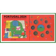 Portugal 2024 Cartera Oficial Monedas € euro Set