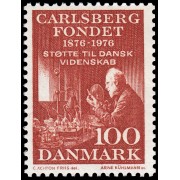 Dinamarca  Denmark 631 1976 Centenario de la Fundación Carlsberg MNH