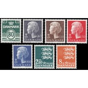 Dinamarca  Denmark 680/86 1979 Serie corriente MNH