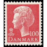 Dinamarca  Denmark 626a 1976 Serie Reina Margarita II MNH