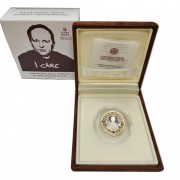 Vaticano 2023 Cartera Oficial Estuche Moneda 5€ euros proof Lorenzo Milani