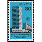 Suiza Switzerland Servicios 441 1973 Nuevo edificio MNH