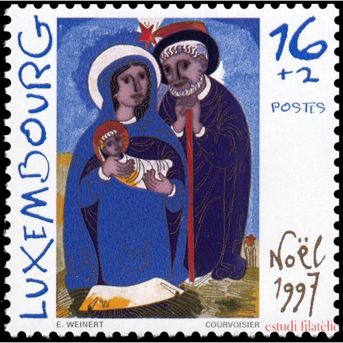 Luxemburgo 1385 1997 Navidad MNH