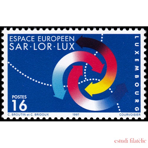 Luxemburgo 1375 1997 Región Europea de Sarre-Lorena-Luxemburgo Sar-Lor-Lux MNH