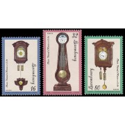 Luxemburgo 1376/78 1997 Relojes MNH