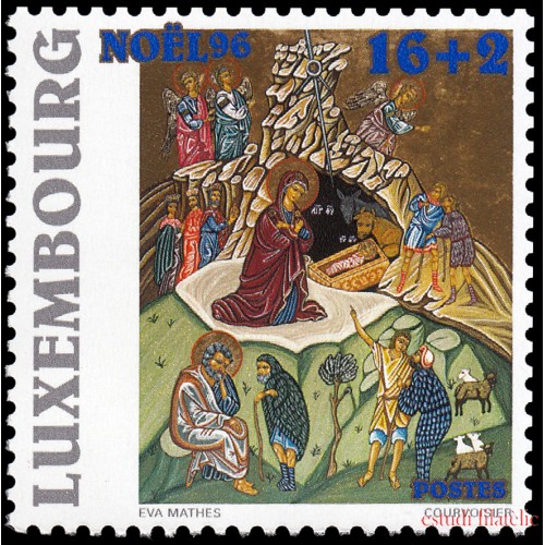 Luxemburgo 1358 1996 Navidad MNH