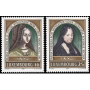 Luxemburgo 1340/41 1996 Europa Mujeres célebres MNH