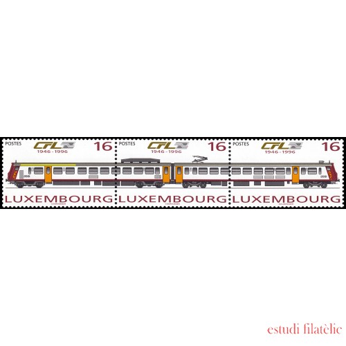 Luxemburgo 1337A 1996 50 Aniv. de la Compañía Nacional de Ferrocarriles de Luxemburgo MNH