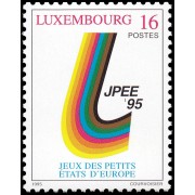 Luxemburgo 1320 1995 VI Juegos de los Pequeños Estados Europeos MNH