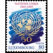 Luxemburgo 1322 1995 50 Aniv. de las Naciones Unidas MNH