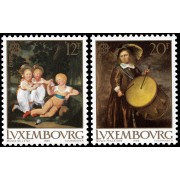 Luxemburgo 1169/70 1989 Europa C.E.P.T. Juegos Infantiles MNH