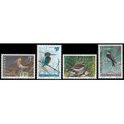 Luxemburgo 1280/83 1993 Fondo Nacional de Bienestar, Aves 2ª serie MNH