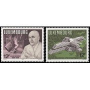 Luxemburgo 1157/58 1988 Aniversarios MNH