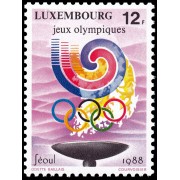 Luxemburgo 1159 1988 Juegos Olímpicos de Verano de 1988, Seúl MNH