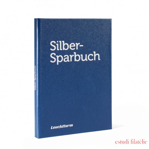 Leuchtturm 370364 Presso libreta de plata Para 6 monedas conmemorativas de 20 euros, azules