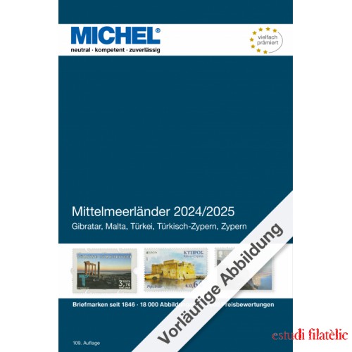 MICHEL Catálogo Mediterráneo de Michel 2024/2025 (E 9)